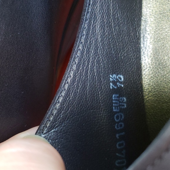 Mephisto Black Luce Flats Size 10 - Picture 15 of 16